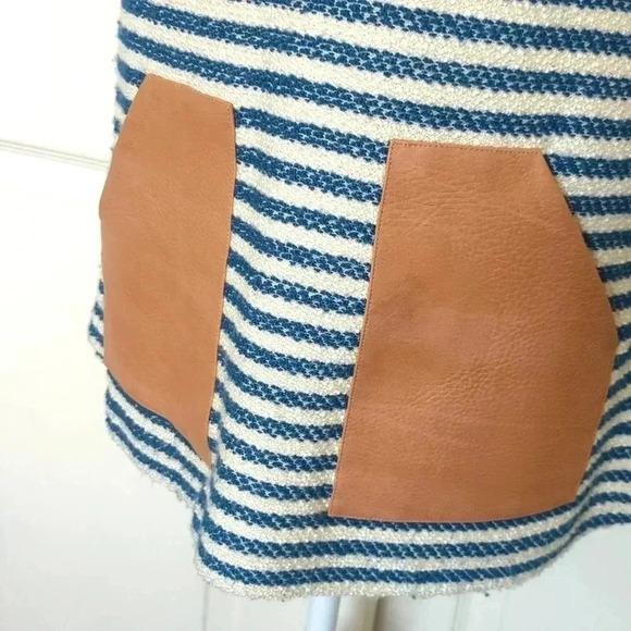 Anthropologie Blue and white Striped Tunic - Picture 4 of 9
